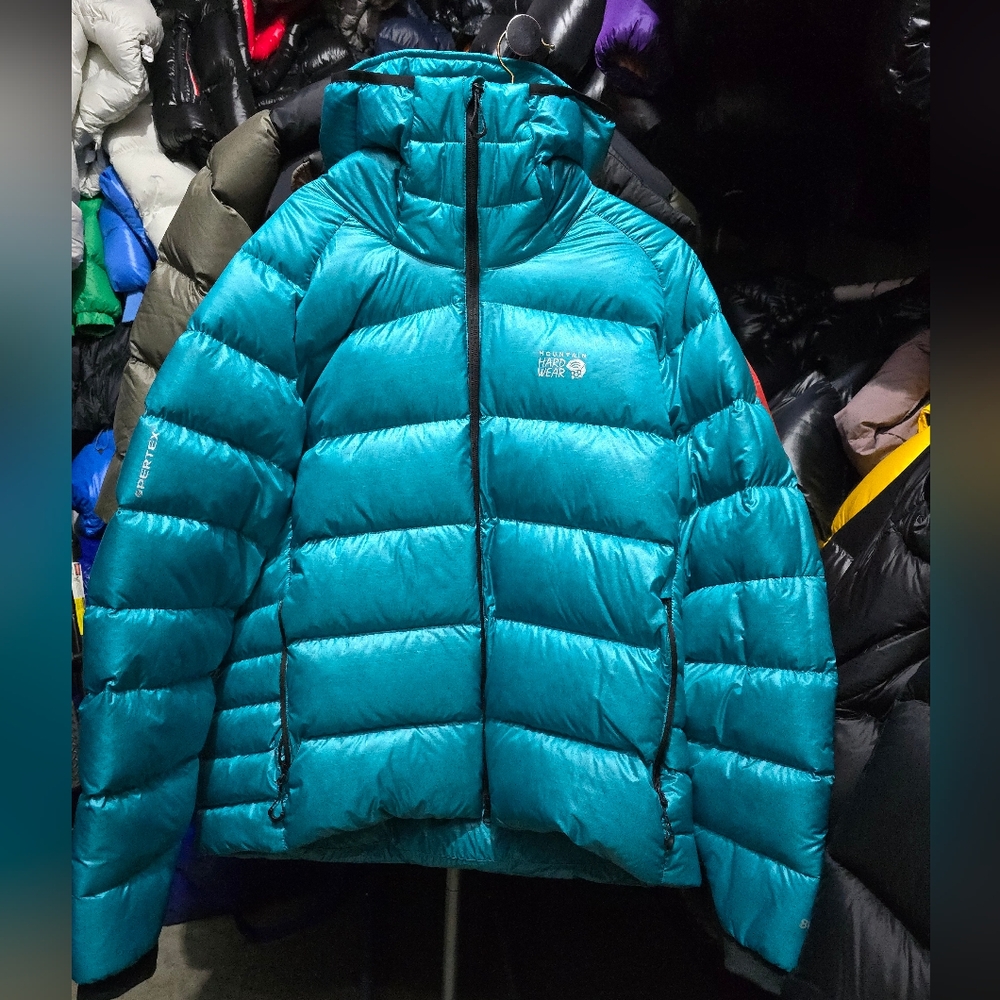 Mountain Hardwear Teal Down Jacket